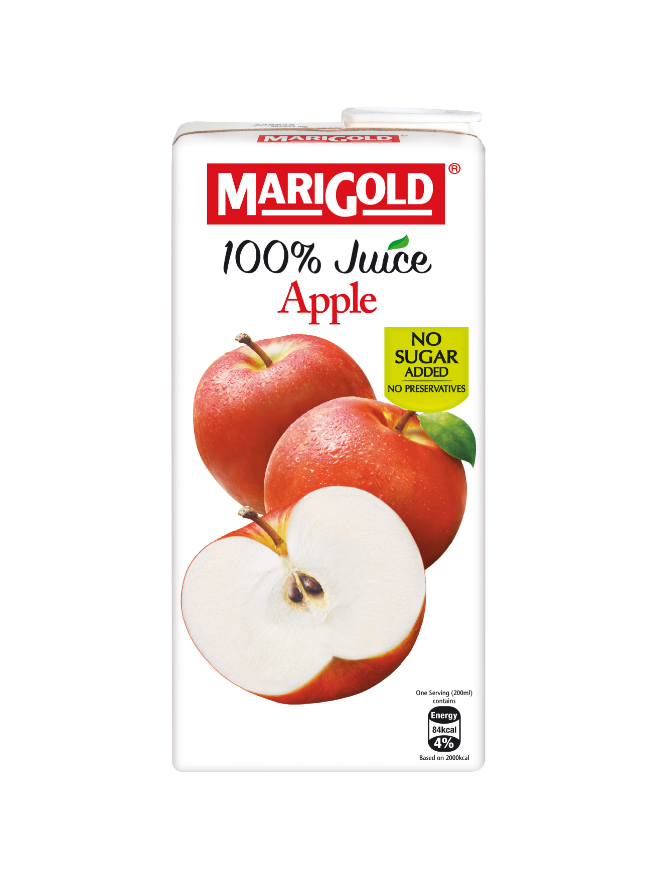 MARIGOLD 100% JUICE APPLE 1L
