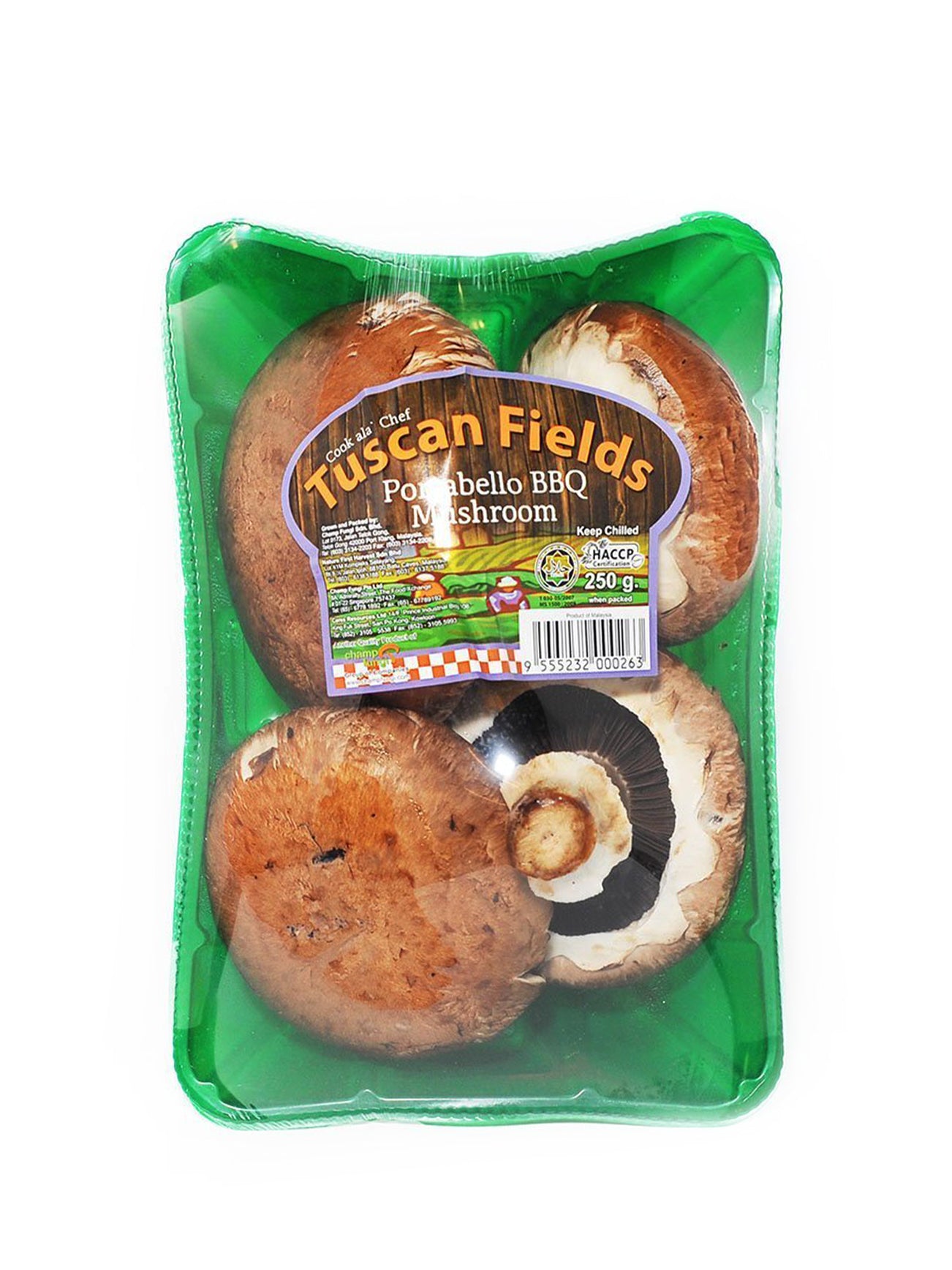 TF PORTOBELLO BBQ MUSHROOM 250G