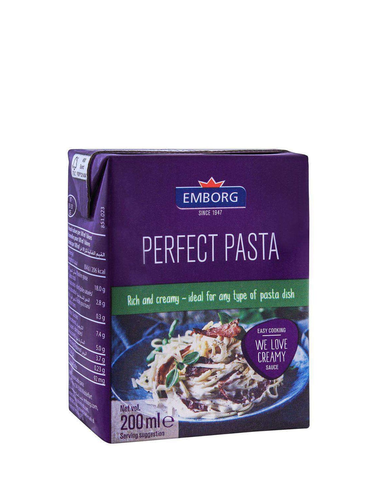 EMBORG PASTA CREAM 200G