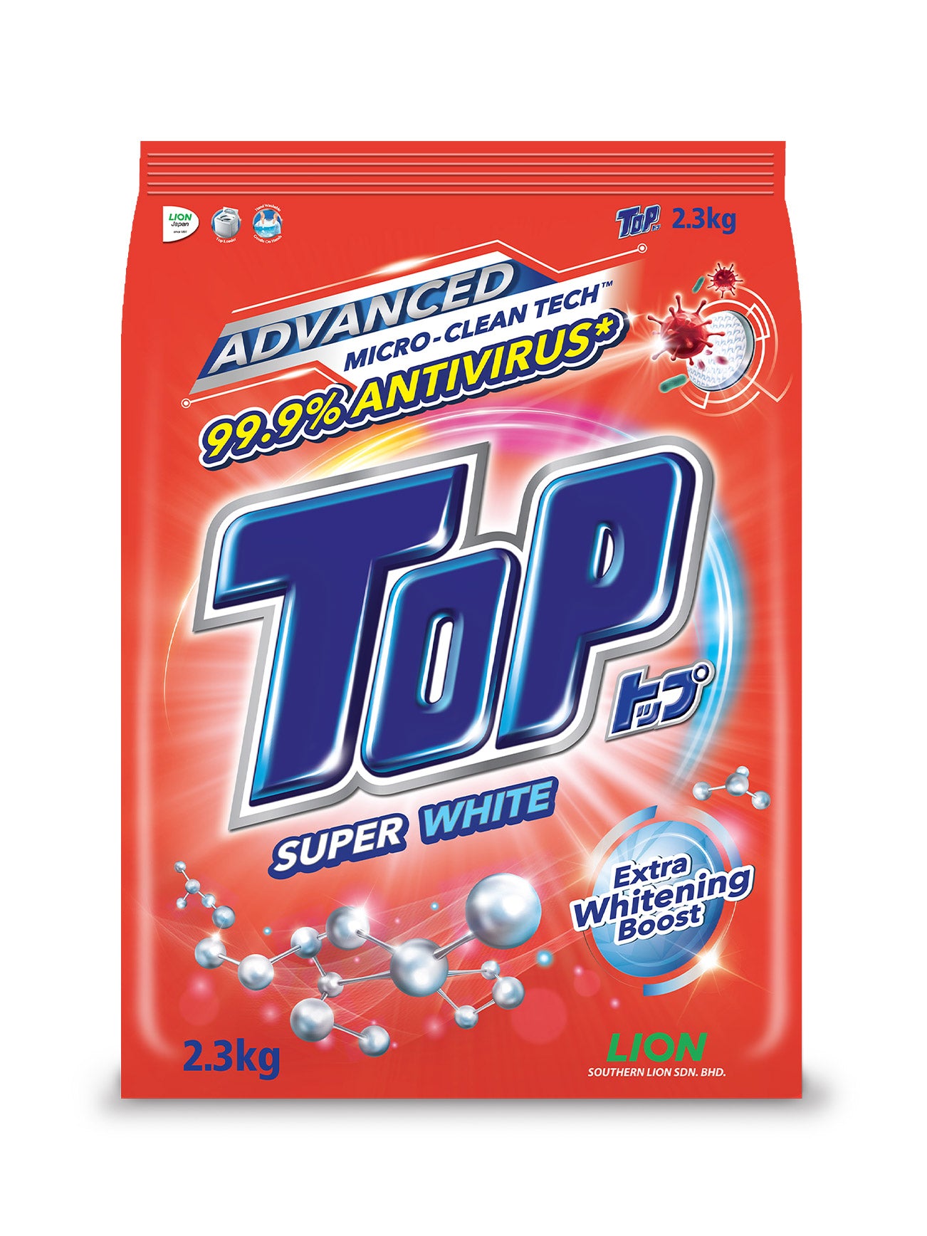 TOP POWDER SUPER WHITE 2.1KG