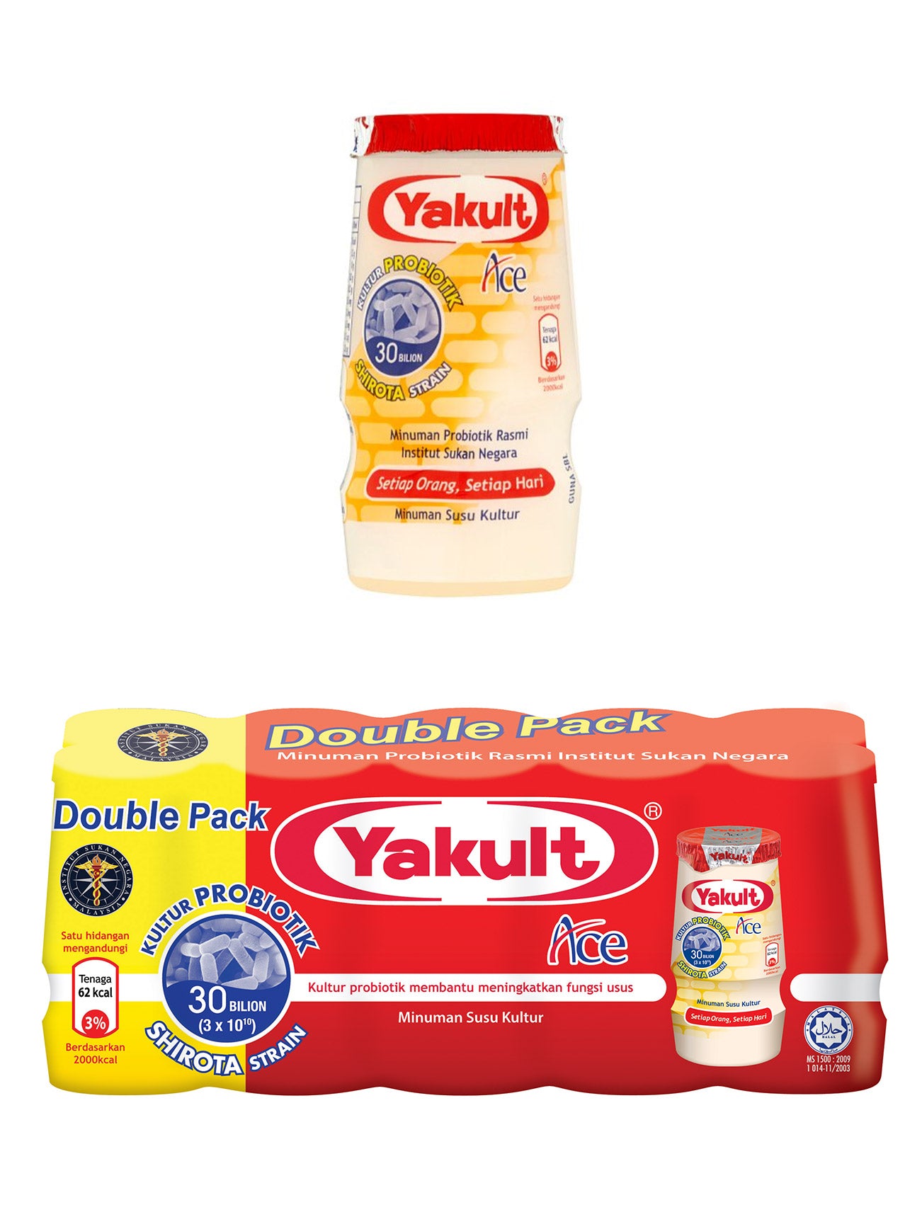 YAKULT ACE DOUBLE PACK